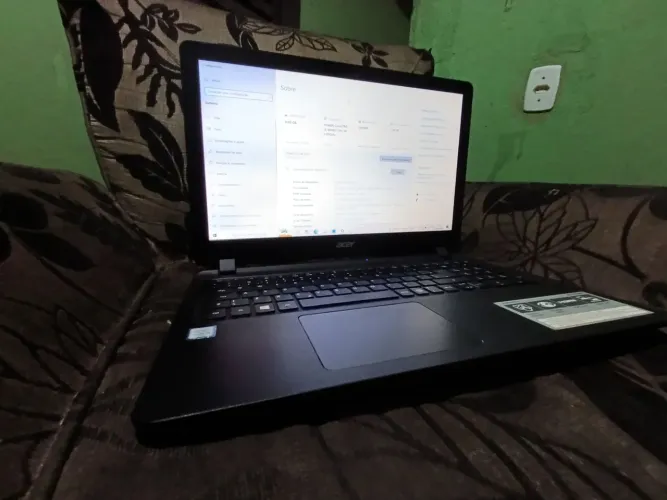 Notebook Acer i3 6 geração. Memória 8gb Hd 1 tb