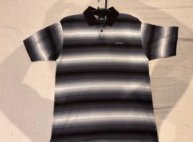 Camiseta Polo Vans Molino Shadow SS Steel Shadow Grey