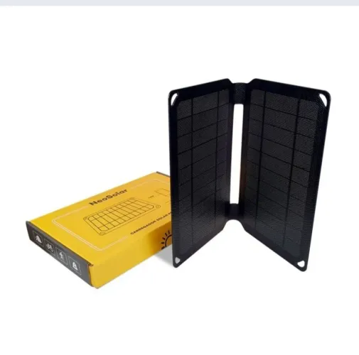 Placa solar USB 10W 2A saída