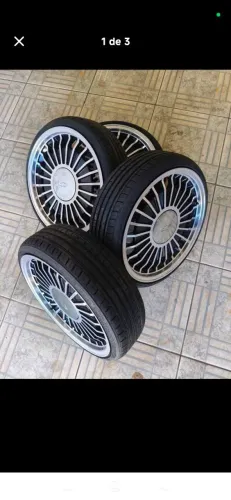 RODAS RALINHO 18" 4X100 PNEUS E RODAS NOVAS