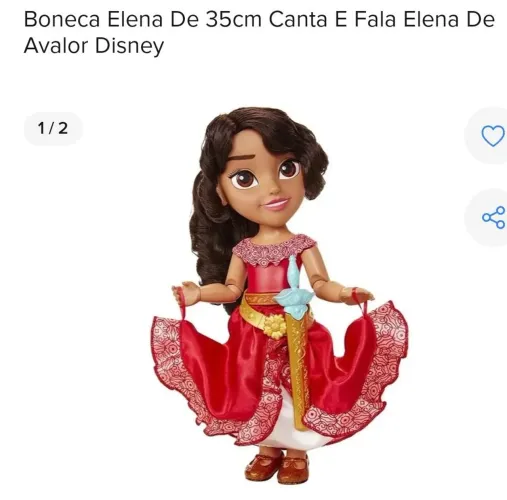Boneca elena musical 