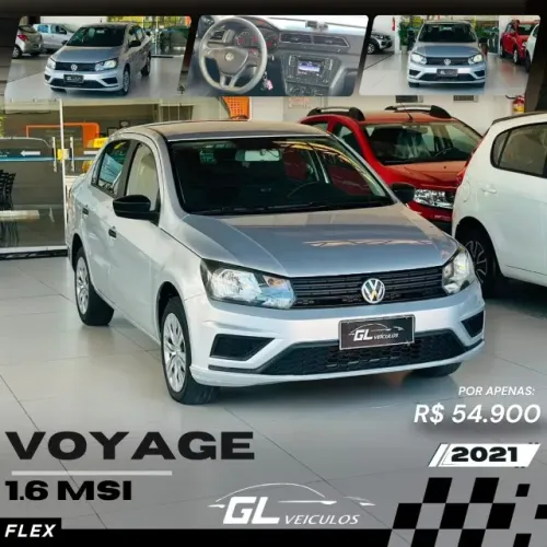 Volkswagen Voyage 1.6 MSI Flex 8V 4P 2021