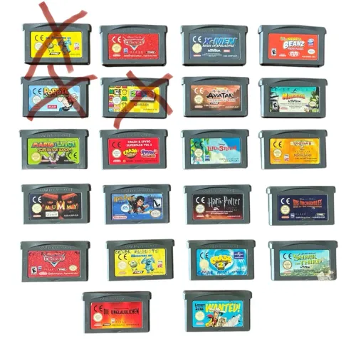 Jogos Originais para Game Boy Advance - Valores na descrição