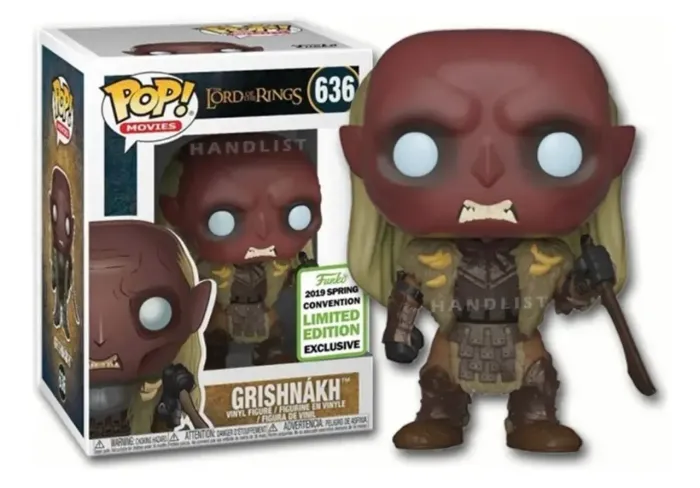 Funko Pop! O Senhor dos Anéis: Grishnákh ECCC Exclusive #636