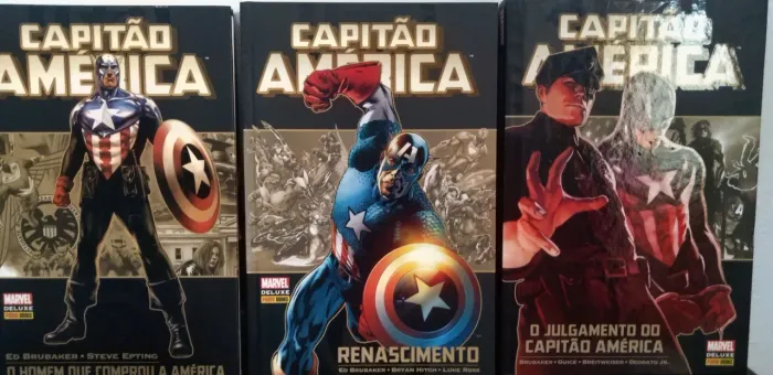 COLEÇÃO HQS CAPITÃO AMÉRICA