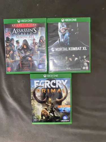 Jogos de Xbox One Originais - 3 POR R$80,00