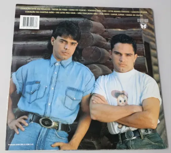 LP Zezé Di Camargo & Luciano (1991) - Gravadora Copacabana, Raridade!