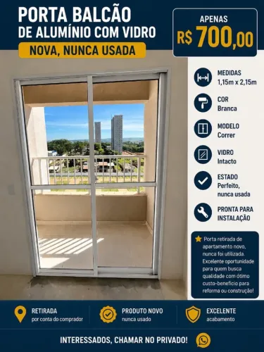 Porta Balcão - Nova
