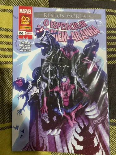Hq homem aranha restos mortais 