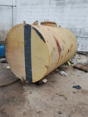 Tanque metálico 5.500 litros para diesel
