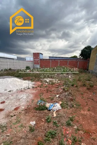 Excelente lote na Ponte Alta Norte