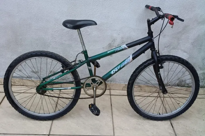 Bicicleta Verde Aro 24