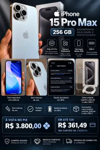 iPhone 15 Pro Max 256gb