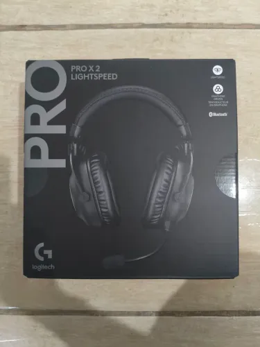 Headset Gamer Sem Fio Logitech G PRO X 2 Lightspeed Preto - Lacrado 