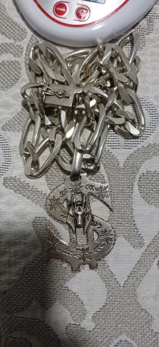 Corrente de prata 925..fecho gaveta!..com 240 gramas e 78 cm!