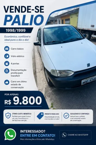 Fiat Palio EX 1.0 MPI 4P 1999