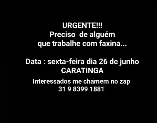 CONTRATO FAXINEIRA