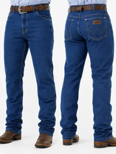 Calça country Jeans masculina Alta qualidade