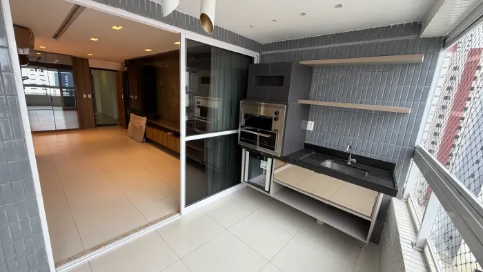 APARTAMENTO MOBILIADO 3 SUITES ALUGUEL