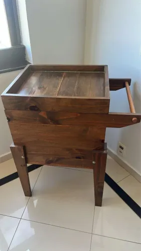 Carrinho térmico para bebidas ou sorvete