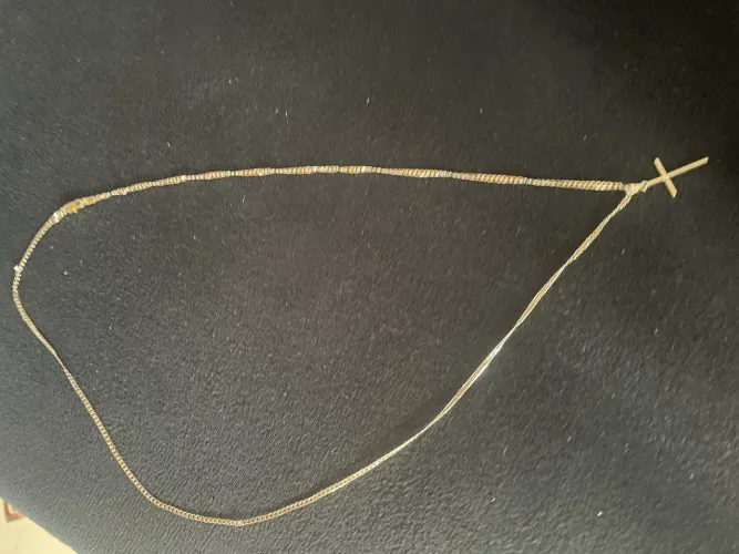 Cordão de prata novo