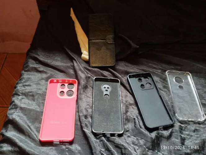 Capinhas Redmi note 13 e Motorola G7 plus e Carteiras de Dinheiro