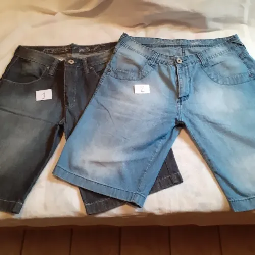 Calças e Bermudas Jeans masculinas ( 6 pcs )