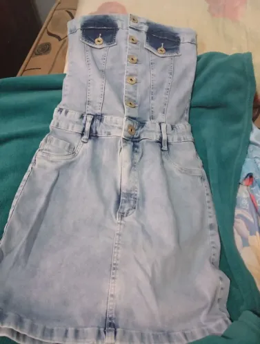 Vendo jardineira vestido