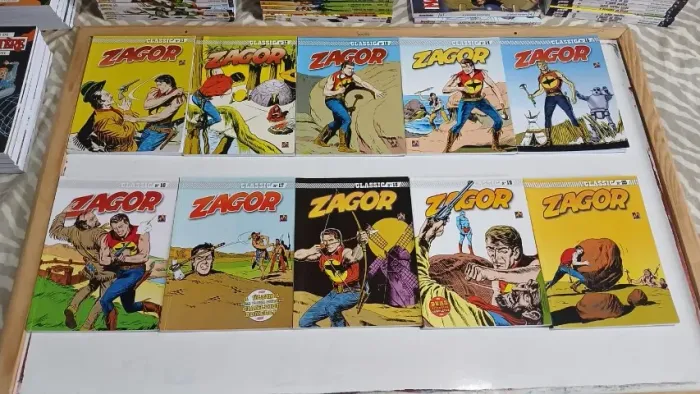 ZAGOR CLASSIC - COLEÇÃO COMPLETA DO 1 AO 20  PARA COLECIONADORES-   NOVO