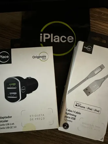 Carregador Original veicular para iPhone 11 ao 14 Pro Max