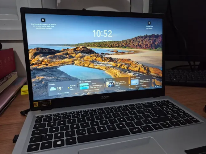 Notebook Acer 8gb RAM 256SSD top