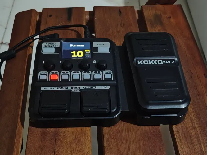 Pedaleira de guitarra Kokko KMF-1