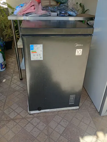 Freezer horizontal Midea 100 litros Bivolt 