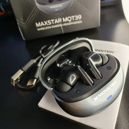 Fone Bluetooth Monster Maxstar MQ39T 6.0 IPX5