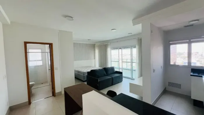 Apartamento com 1 dormitório para alugar, 55 m² por R$ 5.180/mês - Jardim Anália Franco - 