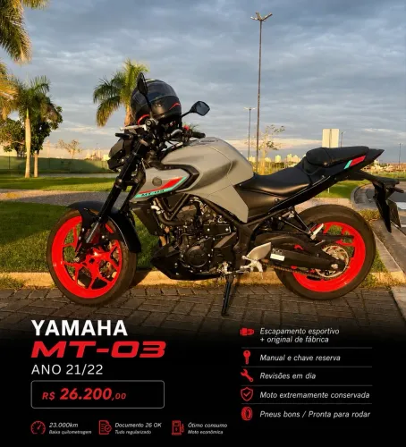 Vendo Yamaha MT-03