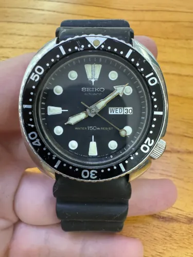 Relogio seiko 6309-7049 turtle de 1984, funcionando!!