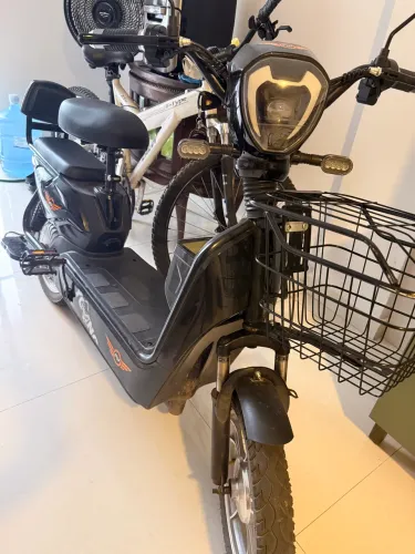 Bicicleta Elétrica Scooter 500w Bateria 48v 12ah Wehawk Basket Preto