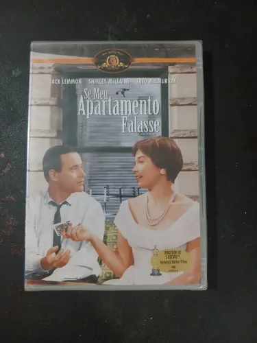 DVD Se Meu Apartamento Falasse (1960) - Direção de Billy Wilder (Vencedor de 5 Oscars)