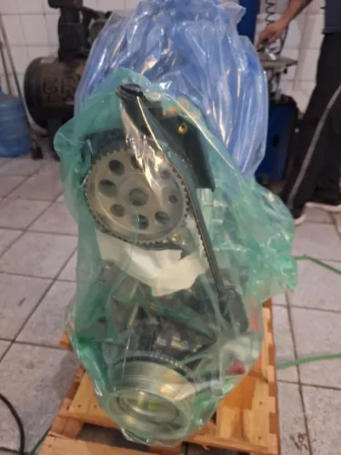 Motor Original Fiat Novo Semi Completo 1.0 Fire
