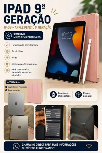 iPad 9° geração 64Gb