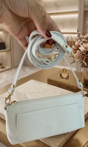 Mini Bag em couro legítimo