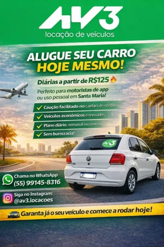 Veículo disponível para locação