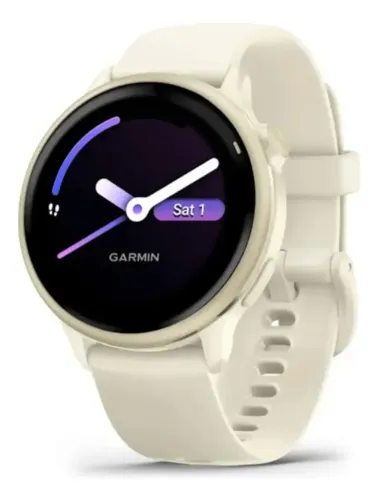 Relógio Garmin Vívoactive 6 Lunar 42mm Com Monitor Cardíaco