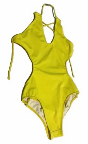 maiô engana-mamãe amarelo