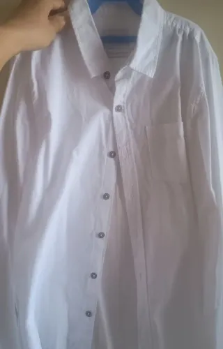 Camisa mangas longas Branco Malwee 12 anos 