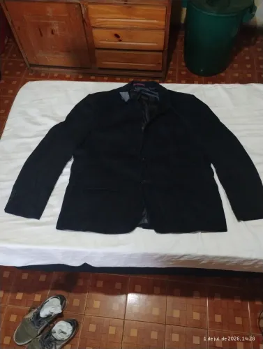 Jaqueta preta/Esporte fino 
