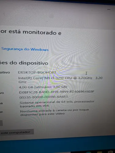 Cpu, i3