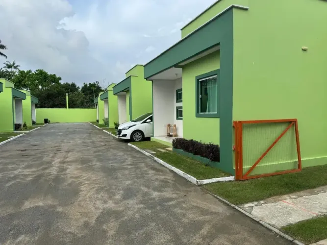 casa em condomínio para locação km 9, em Aldeia! perto de tudo!