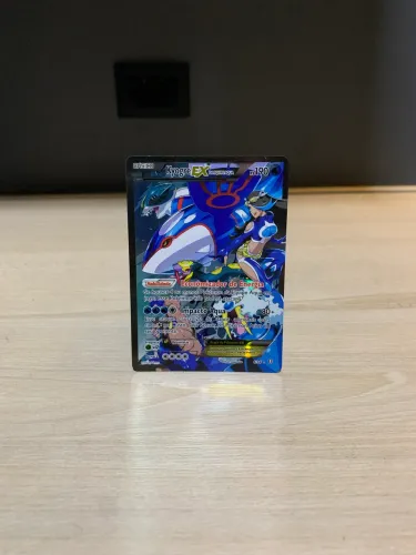 Kyogre EX da Equipe Aqua (Carta Pokémon)